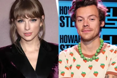 Harry Styles แซวกลางเวที Madison Square Garden หลังสถานที่ดังกล่าวเพิ่งเป็นฉากแต่งงานของ Taylor Swift